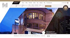Desktop Screenshot of hotelmparis.com